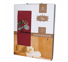 Набор Набор Nilteks Sauna Cotton 1*75х150 вафельное (nilteks-woman-red)