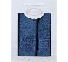 Набор Gulcan Cotton 2' 50х90/70х140 (Ornament-2ка-blue)