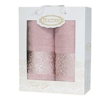 Набор Gulcan Cotton 2' 50х90/70х140 (Frower Ornament-2ка-Pink)
